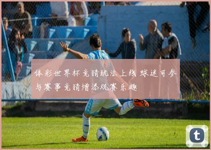 体彩世界杯竞猜玩法上线 球迷可参与赛事竞猜增添观赛乐趣